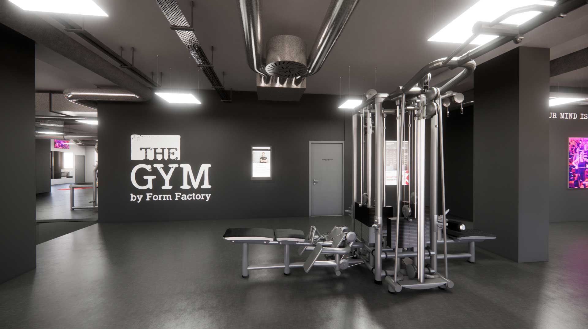 Nový fitness klub THE GYM by Form Factory na Hradčanské!